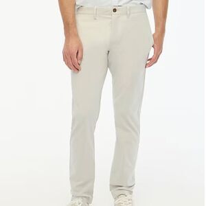 J. Crew Factory BZ109 Straight-fit flex chino pant in Stone NWT size 32/32